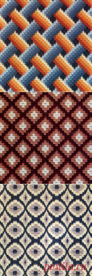 Вышивка барджелло: Коллекция схем