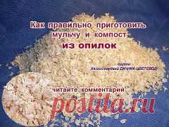 опилки!