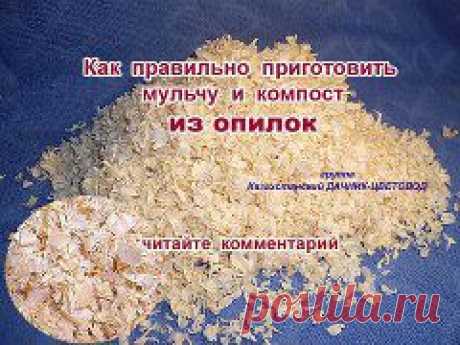 опилки!