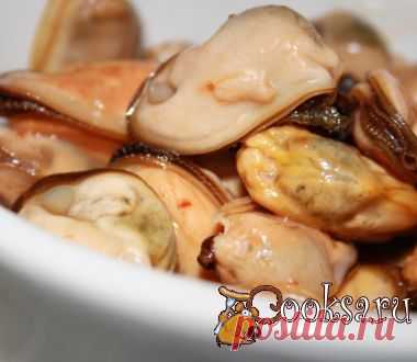 Маринованные мидии  рецепт приготовления