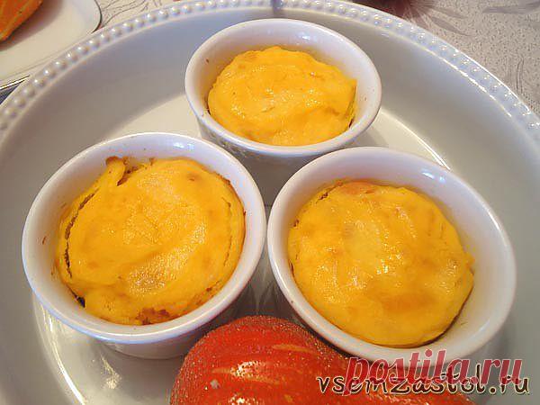 Пудинг из тыквы, творога и урюка » Всем За Стол!