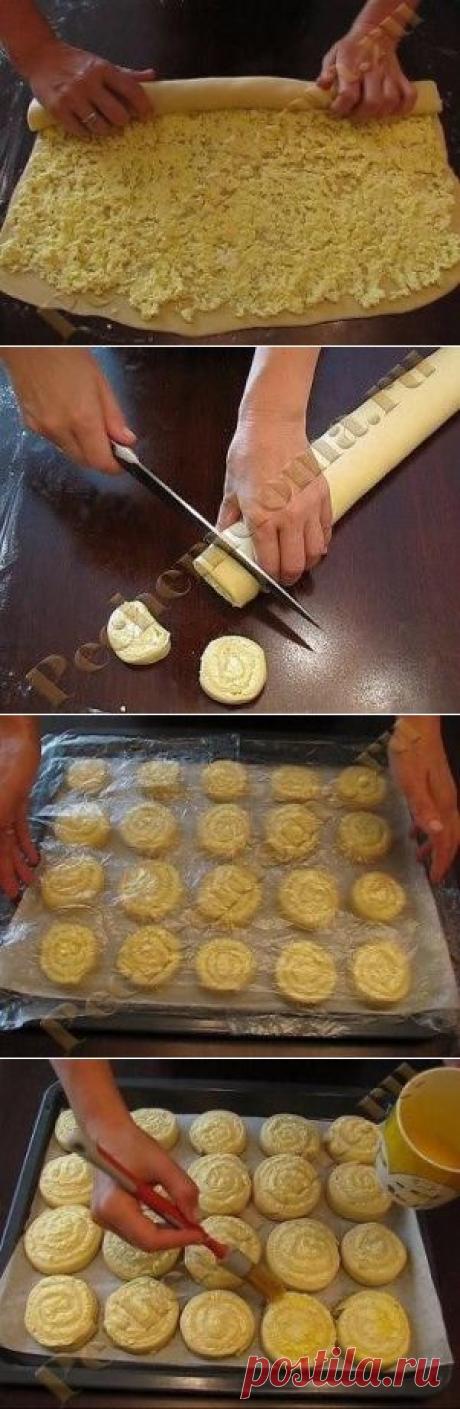 Творожные завитушки