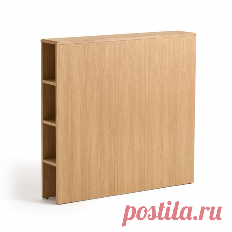 Изголовье из дуба В104 см Darsir Изголовье из дуба Darsir. Это продуманное изголовье имеет 3 небольших отделения по бокам, в которых можно хранить книги, игрушки и другие вещи.    Характеристики :- Из ДСП с дубовым шпоном, покрытым нитролаком.Размеры :Для 1-спальной кровати- Ш110 x В104 x Г20 смДля 2-спальной кровати:- Ш160 x В104 x Г20 см- Внутренние размеры отделений: Ш17 x В29 x Г15 см (примерные размеры).Размеры и вес упаковки: - Для кровати шириной. 90 см : Ш120 x В25...
