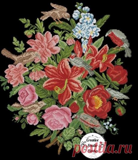 Gallery.ru / Фото #150 - Старинные схемы вышивки - biserinkaa