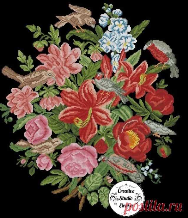 Gallery.ru / Фото #150 - Старинные схемы вышивки - biserinkaa
