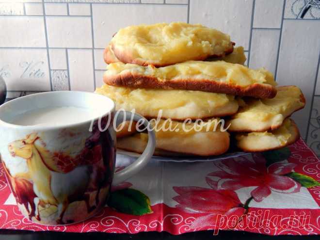 Шанежки картофельные пошаговый рецепт - Ватрушки от 1001 ЕДА