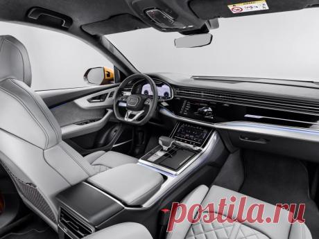 Представлен новый флагманский кроссовер Audi Q8 - Top Gear