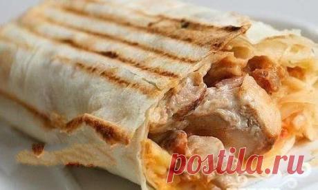 Рыба, запеченая в лаваше