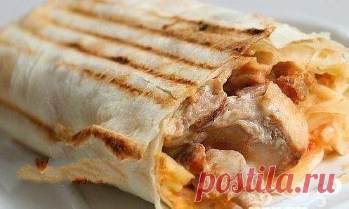 Рыба, запеченая в лаваше