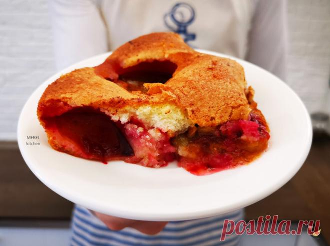 Рецепт очень вкусного американского пирога со сливами: просто и быстро