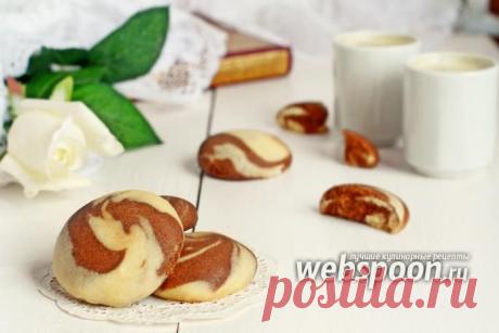 Двухцветные курабье - Простые рецепты Овкусе.ру