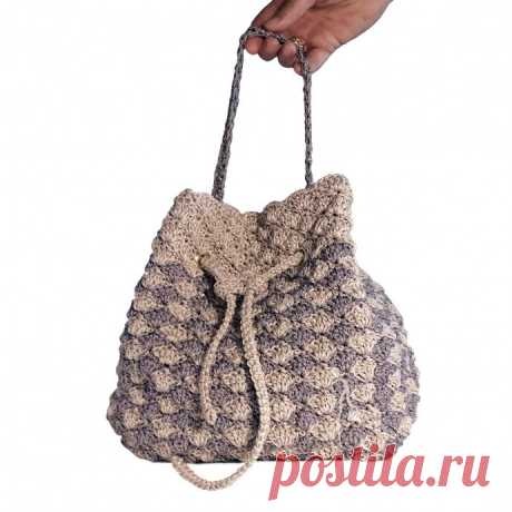 Сумка крючком Glicine