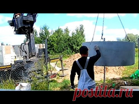 Кессон из бетонных колец обустройство скважины