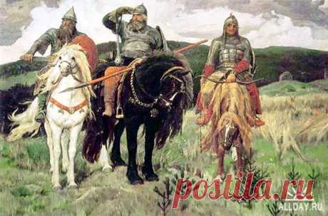 В.М.Васнецов - Три богатыря