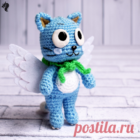 PDF Хэппи. FREE amigurumi crochet pattern. Бесплатный мастер-класс, схема и описание для вязания амигуруми крючком. Вяжем игрушки своими руками! Fairy Tail, Хвост Феи, кот, котик, кошка, котенок, cat, kitten, chat, gato, kater, kočka, kedi. #амигуруми #amigurumi #amigurumidoll #amigurumipattern #freepattern #freecrochetpatterns #crochetpattern #crochetdoll #crochettutorial #patternsforcrochet #вязание #вязаниекрючком #handmadedoll #рукоделие #ручнаяработа #pattern #tutorial #häkeln #amigurumis