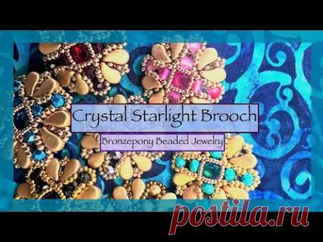 Crystal Starlight Brooch