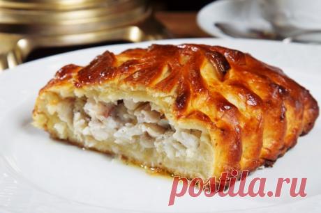 Рыбный пирог — Кулинарная книга - рецепты с фото