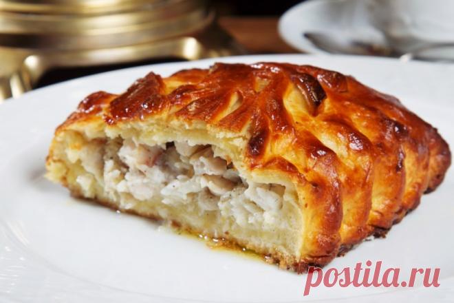 Рыбный пирог — Кулинарная книга - рецепты с фото