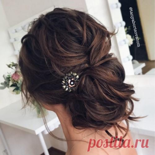 Модная прическа пучок 2018 - фото идеи вечерней и повседневной прически пучок | Beautylooks