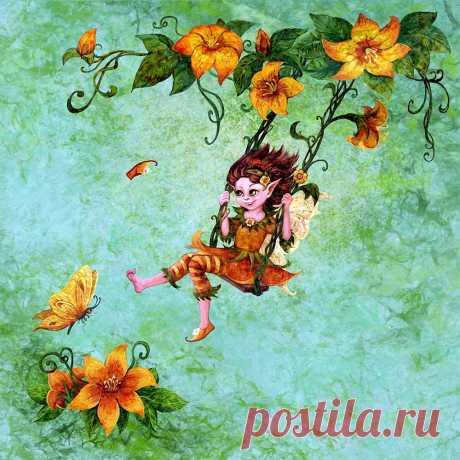 Из жизни феечки. Сказка на ночь.