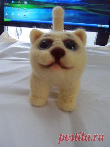 Котёнок Чуня / Валяние / Валяние. Работы пользователей.