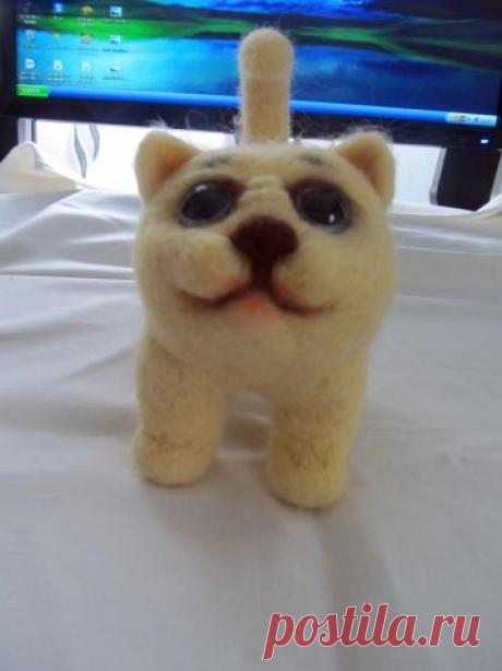 Котёнок Чуня / Валяние / Валяние. Работы пользователей.