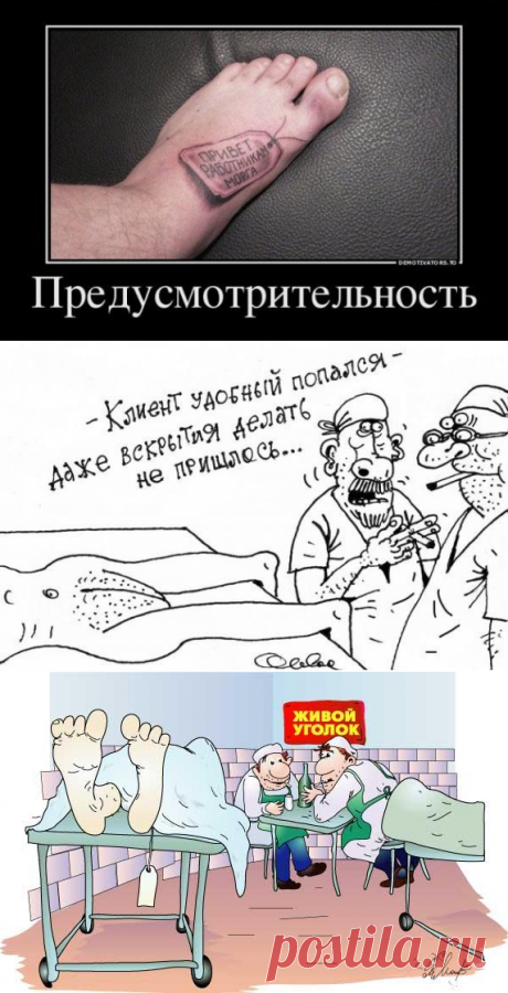 не к празднику будет сказано, анекдоты про морги, брезгливым не читать | МУЗА НАШЕГО ДВОРА