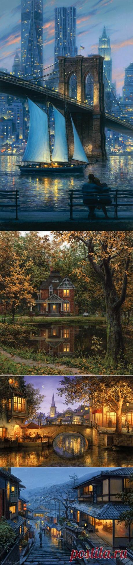 День вечереет, ночь близка... Евгений Лушпин