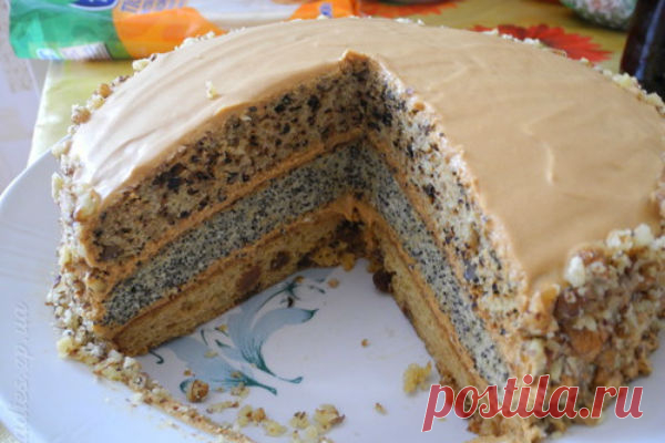 Вкусные рецепты : Торт «Бедный еврей» - очень оригинальный и вкусный торт с одним единственным недостатком – он всегда слишком быстро заканчивается.!!!