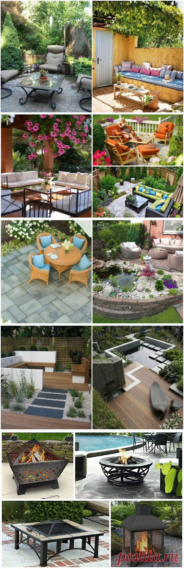 Патио своими руками + оригинальные идеи оформления