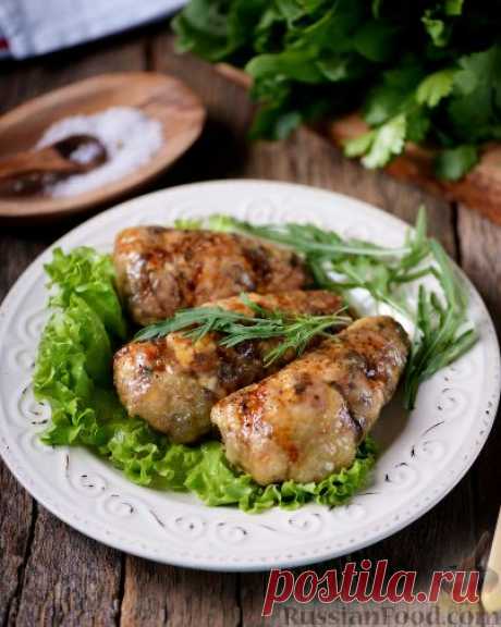 Рецепт: Фаршированные куриные голени на RussianFood.com