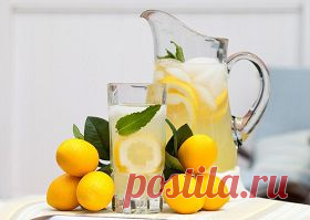 Стакан воды натощак: с лимоном, с медом, чистой...