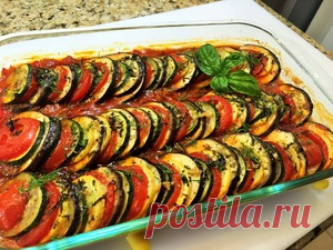 РАТАТУЙ. Овощная Запеканка. Самый Вкусный и Простой рецепт. рецепт с фото