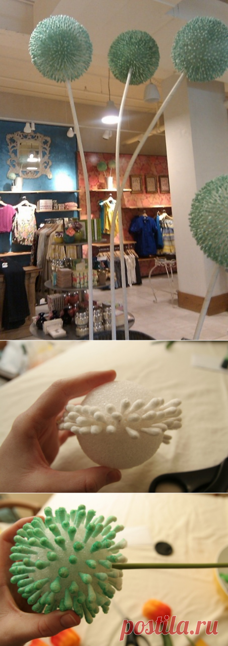 Необычный декор интерьера