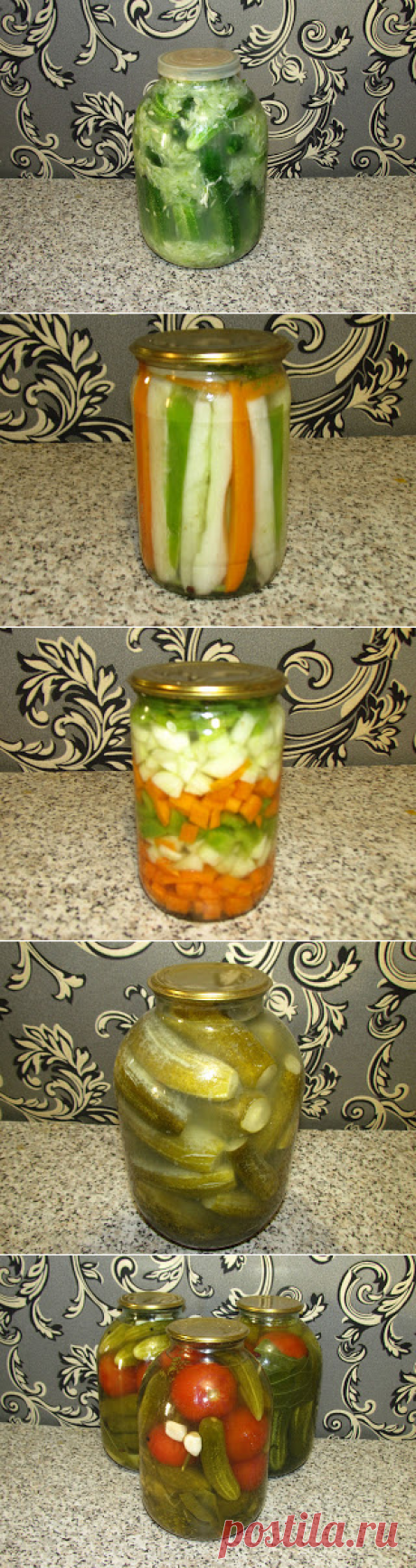 Вкусный Огород: Заготовки из огурцов на зиму