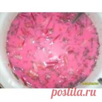 Холодный норвежский борщ с селeдкой Кулинарный рецепт