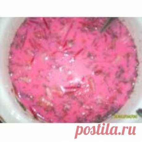 Холодный норвежский борщ с селeдкой Кулинарный рецепт