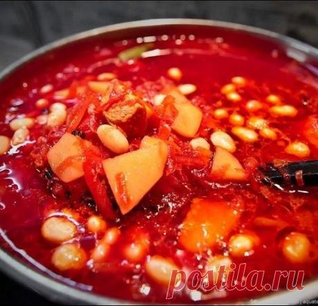 Рецепт аппетитного борща. Готовим сами!