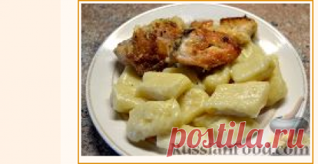 Рецепт: Картофельные ньоки на RussianFood.com