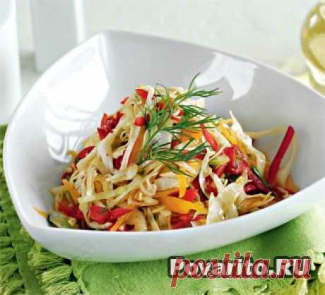 Острый капустный салат » Povarito.Ru - Пошаговые фото-рецепты с описанием этапов приготовления