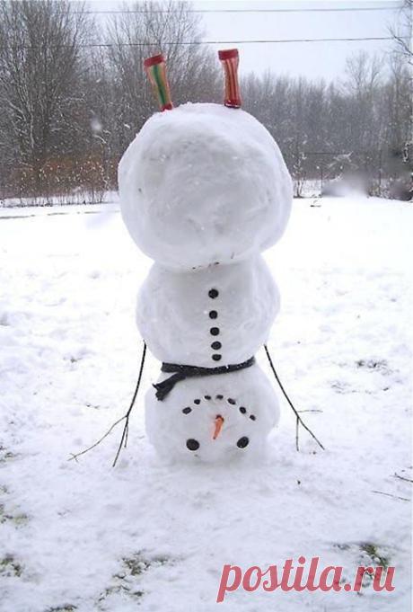24 Clever Ways to Build a Snowman - Mommy Shorts
