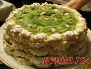 Вкусные рецепты: Десерт из зефира, бананов и киви