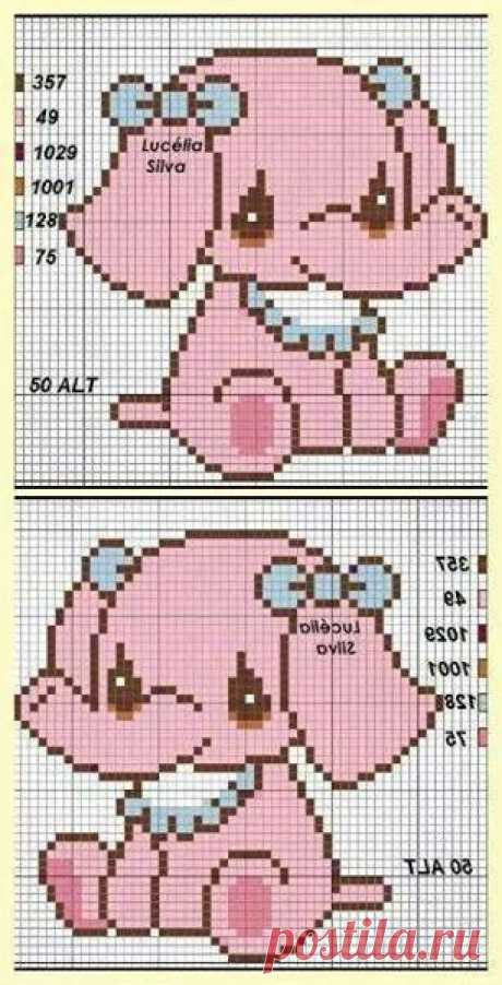 Pin by Eva Teresinha Miranda Rodrigues on PONTO CRUZ - BABY | Pintere…
