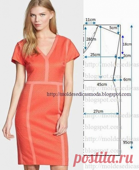 Простые выкройки летних платьев 7