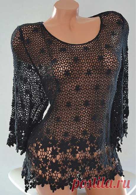 Вязаные крючком ажурные кофты. Вязаные крючком кофты фото | 3vision - Fashion blog