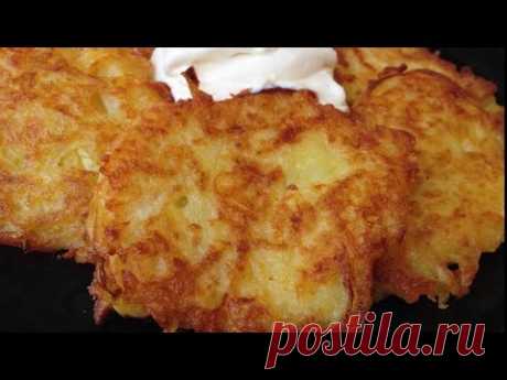 Драники (Деруны) - Невероятно Вкусные + Соус Специально Для Них | Potato Pancakes, English Subtitles