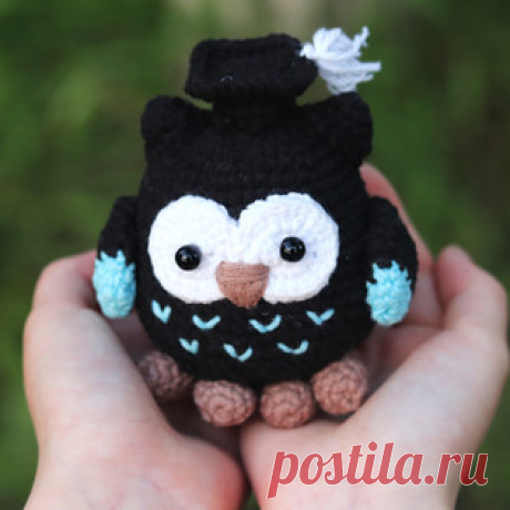 Совушка амигуруми. Схемы и описания для вязания игрушек крючком! Бесплатный мастер-класс от Алёны Поляковой по вязанию совушки крючком. Высота вязаной игрушки примерно 8 см. Для изготовления такой маленькой совы авт…