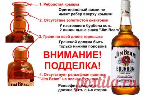 Как убедиться в подлинности алкоголя.