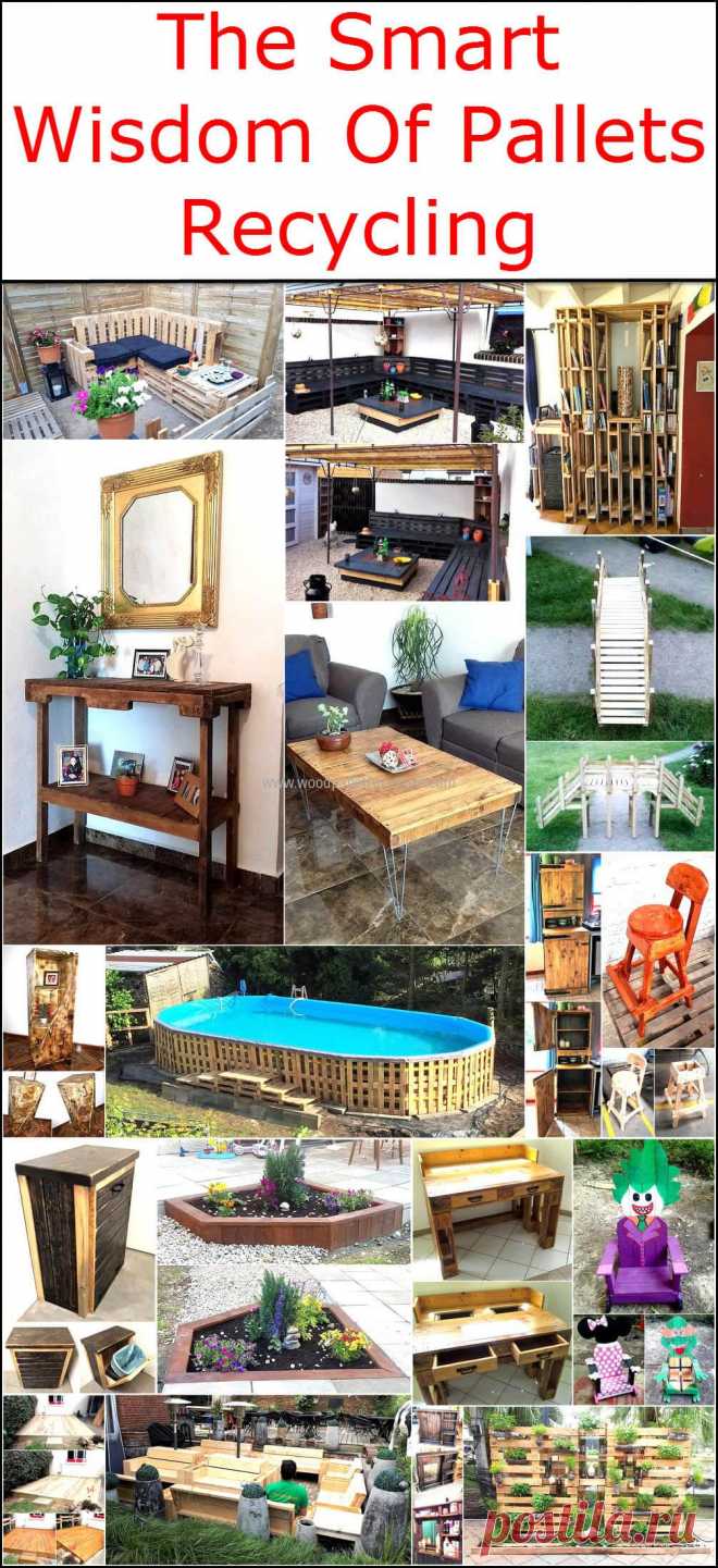 The Smart Wisdom Of Pallets Recycling | Wood Pallet Furniture