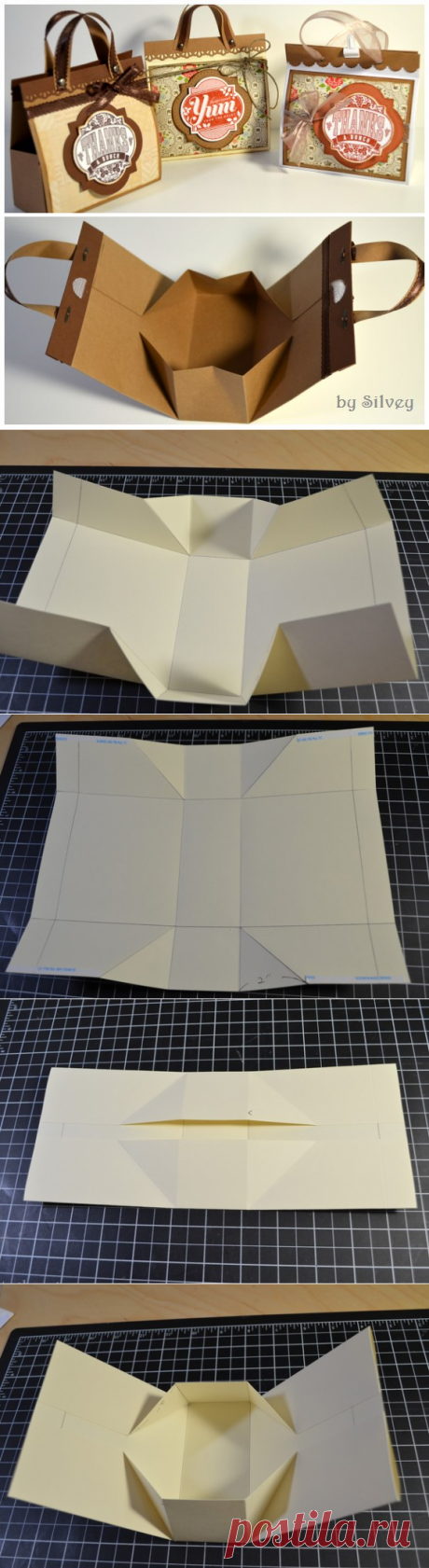 Мини-сумочка — идея для подарочной упаковки — Сделай сам, идеи для творчества - DIY Ideas